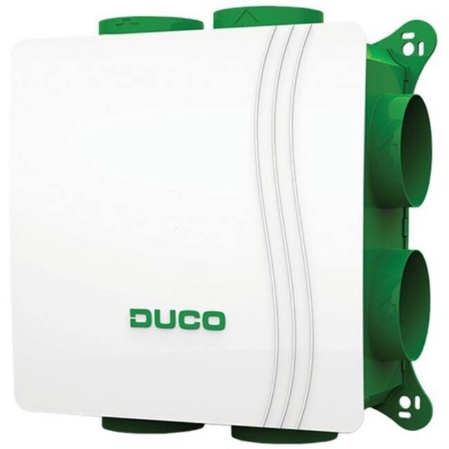 DucoBox Silent 400 m³/h + capteur d'humidité - prise de terre